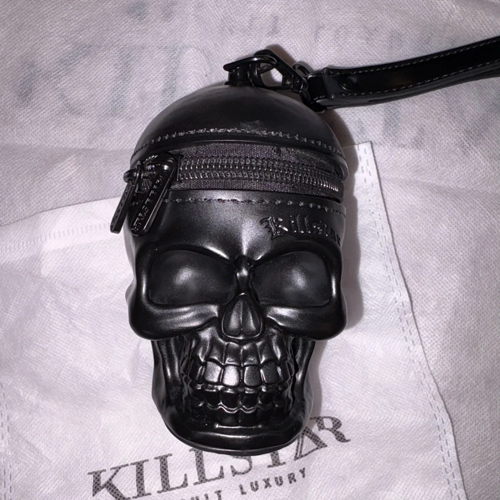 Killstar Black Skull Bag - Picture 8 of 9